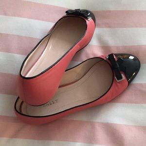 Bally colorblock flats